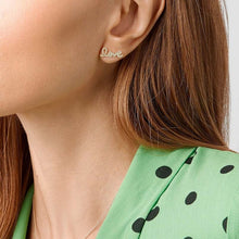 Load image into Gallery viewer, Lily Stud Earring in Silver
