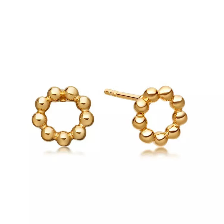 Bianca Stud Earring in Gold