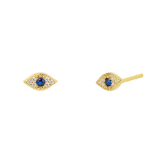 Load image into Gallery viewer, Callie Stud Earring in Gold
