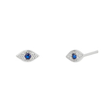 Load image into Gallery viewer, Callie Stud Earring in Silver
