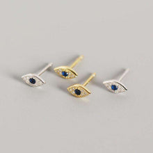 Load image into Gallery viewer, Callie Stud Earring in Silver
