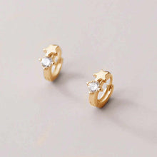 Load image into Gallery viewer, Ciara Huggie in Gold
