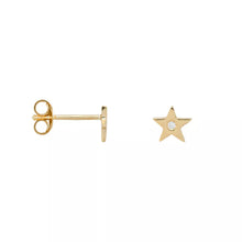 Load image into Gallery viewer, Coral Stud Earring in Gold
