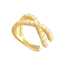 Load image into Gallery viewer, Della Ear Cuff in Gold
