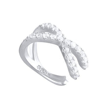 Load image into Gallery viewer, Della Ear Cuff in Silver

