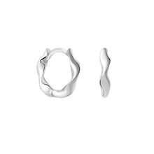 Load image into Gallery viewer, Eva Huggie in Silver
