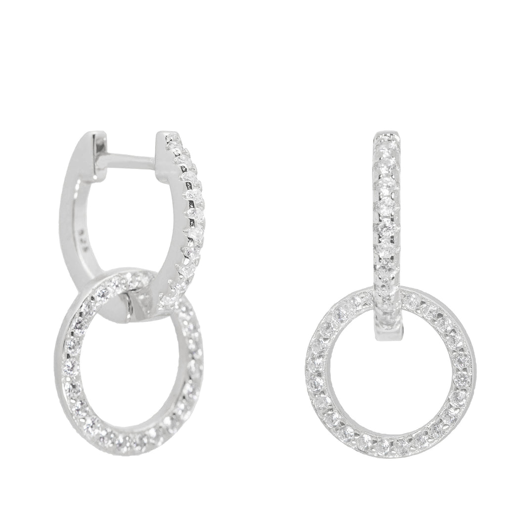 Eden Huggie in Silver