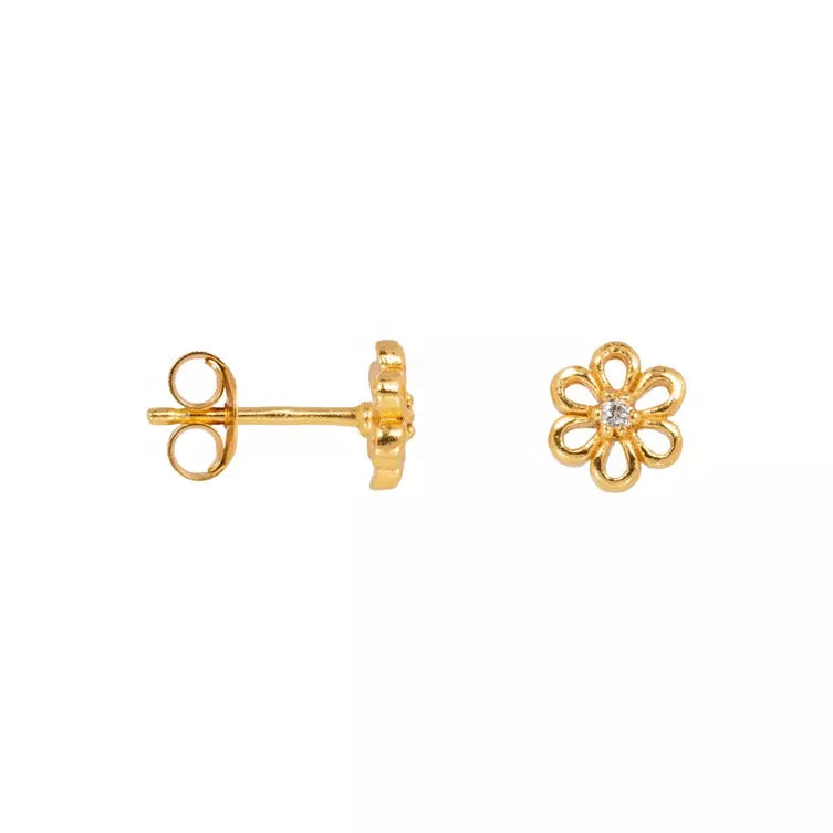 Nadia Stud Earring in Gold