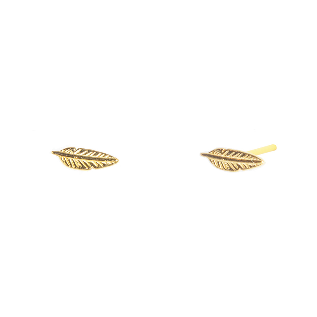Faith Stud Earring in Gold