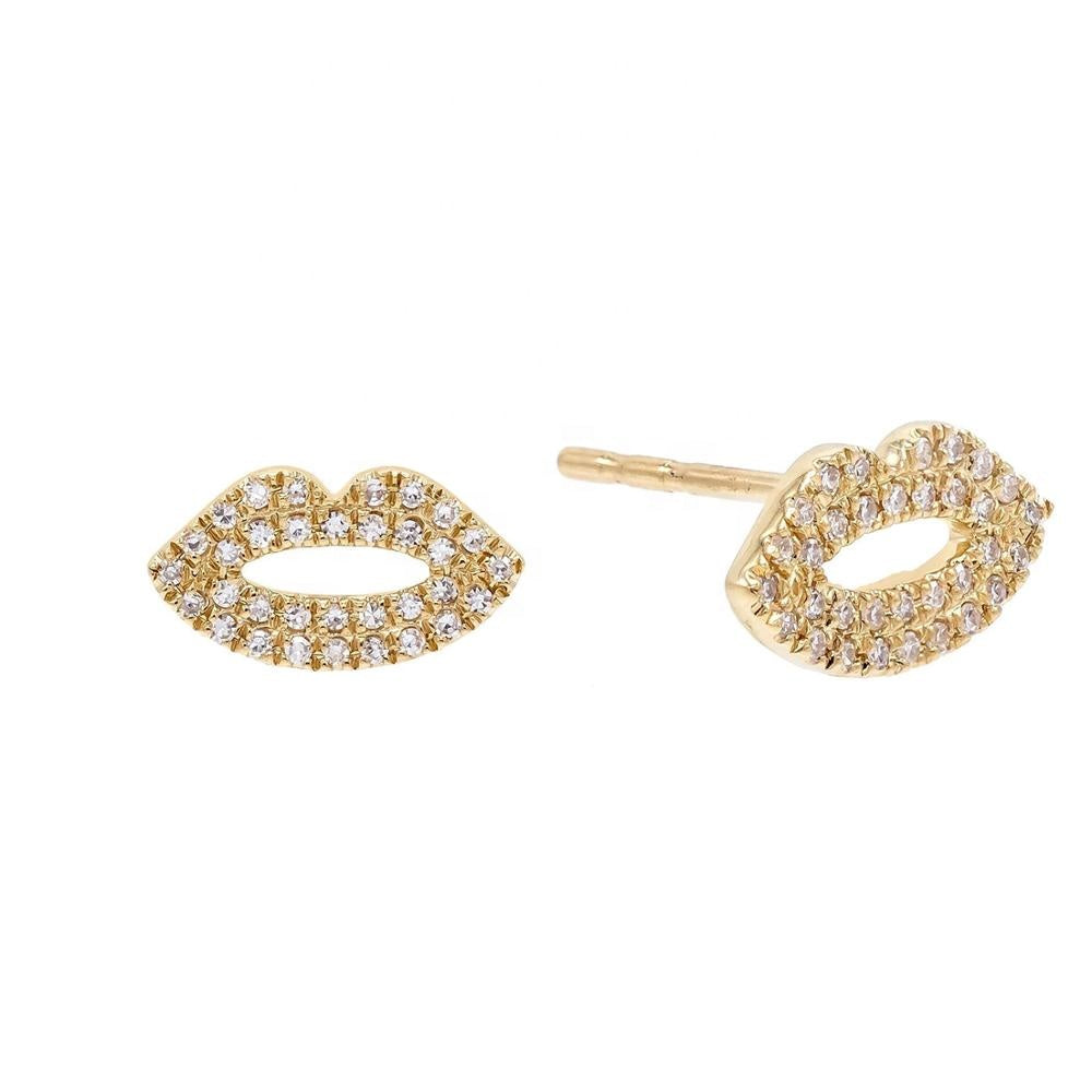 Livvy Stud Earring in Gold