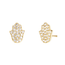 Load image into Gallery viewer, Harley Stud Earring in Gold
