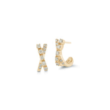 Load image into Gallery viewer, Darcey Hoop Earring in Gold
