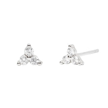 Load image into Gallery viewer, Ivy Stud Earring in Silver
