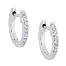 Load image into Gallery viewer, Lucy Hoop Earring in Silver

