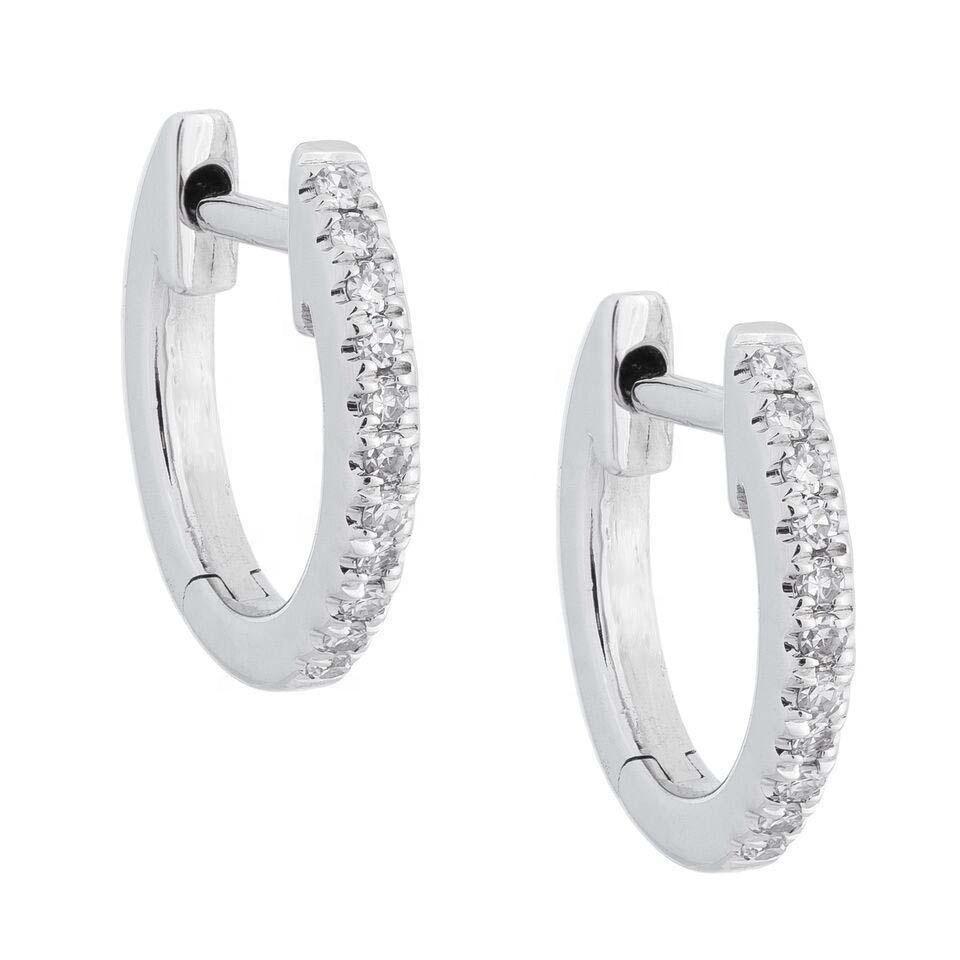 Lucy Hoop Earring in Silver