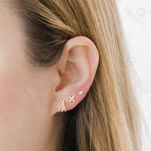 Load image into Gallery viewer, Lois Stud Earring in Gold
