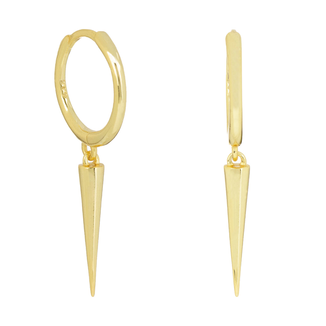 Mila Huggie Earring in Gold