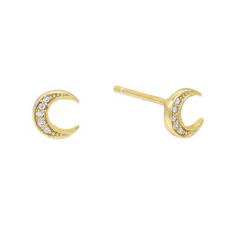 Molly Stud Earring in Gold