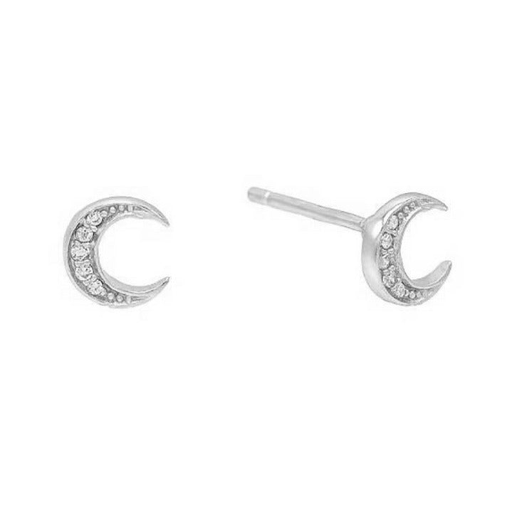 Molly Stud Earring in Silver