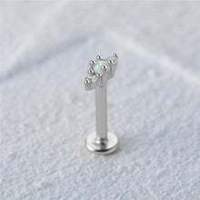 Load image into Gallery viewer, Monroe Stud Earring in Silver
