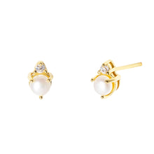 Load image into Gallery viewer, Phoebe Stud Earring in Gold
