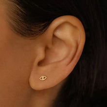 Load image into Gallery viewer, Piper Stud Earring in Silver
