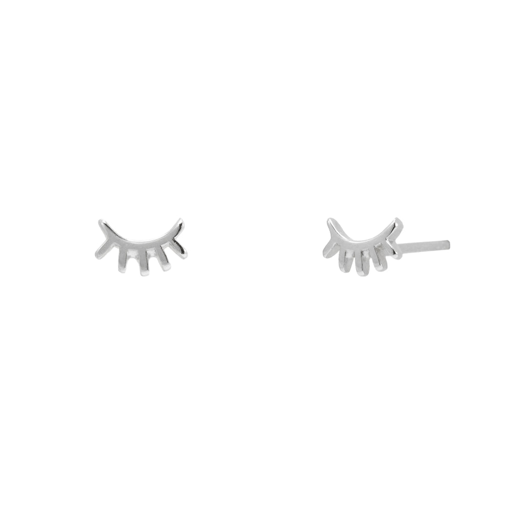 Riley Stud Earring in Silver