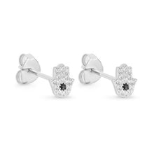 Load image into Gallery viewer, Roxie Stud Earring in Silver
