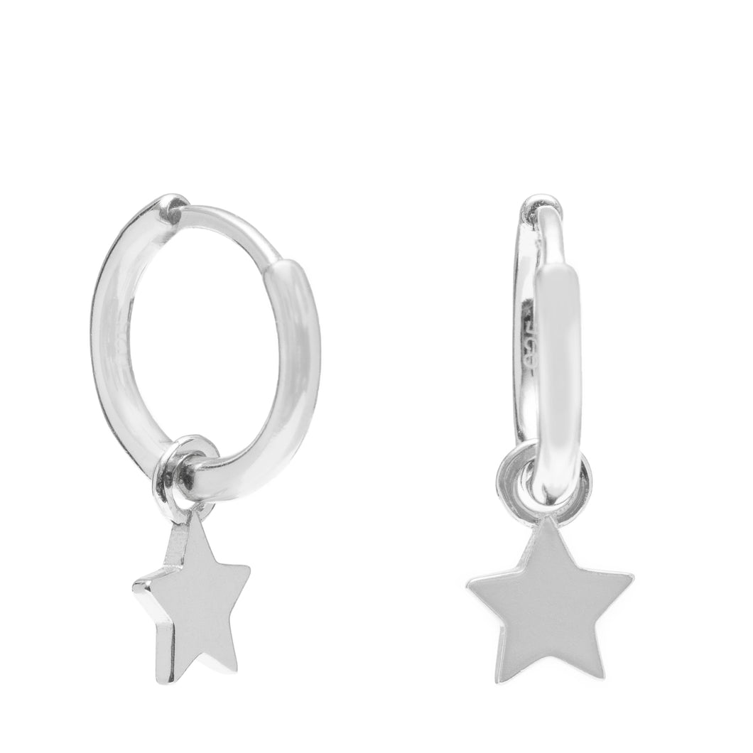 Marie Huggie in Silver