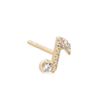 Load image into Gallery viewer, Paige Stud Earring in Gold
