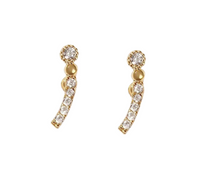 Load image into Gallery viewer, Aurelia Stud Earring in Gold

