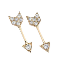 Load image into Gallery viewer, Blake Stud Earring in Gold
