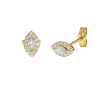 Load image into Gallery viewer, Yara Stud Earring in Gold
