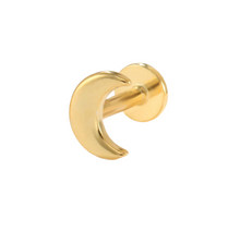 Load image into Gallery viewer, Tessa Flat Back Stud Earring in Gold
