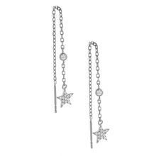 Load image into Gallery viewer, Skye Threader Earring in Silver
