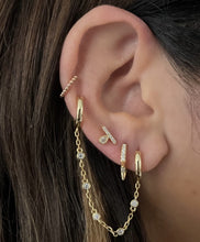 Load image into Gallery viewer, Ophelia Stud Earring in Gold
