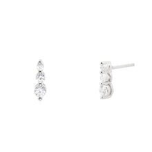 Load image into Gallery viewer, Tate Stud Earring in Silver
