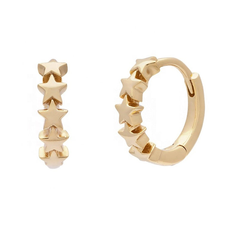 Wren Huggie in Gold