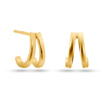 Load image into Gallery viewer, Zara Hoop Earring in Gold
