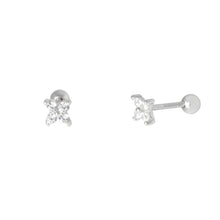 Load image into Gallery viewer, Nelly Stud Earring in Silver
